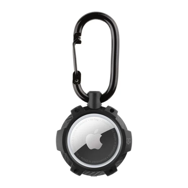 Tactical Airtag Beam Rugged 2.0 AirTag készülékhez tok, fekete
