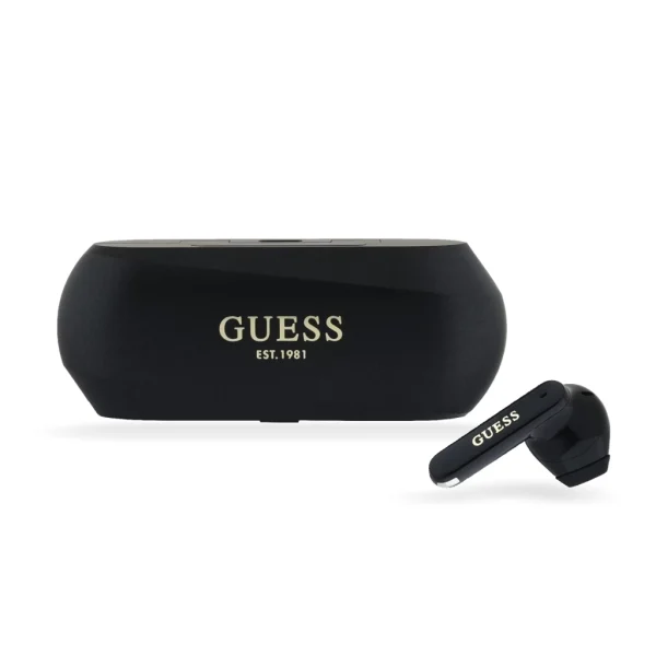 Guess Elongated Metallic ENC TWS vezeték nélküli fülhallgató fekete