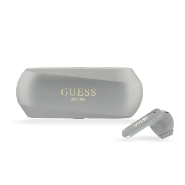 Guess Elongated Metallic ENC TWS Vezeték nélküli fülhallgatók szürkésbarna