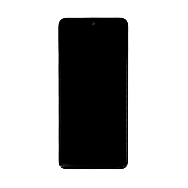 LCD kijelző + érintőegység + elülső burkolat Xiaomi Redmi Note 11 Pro készülékhez fekete