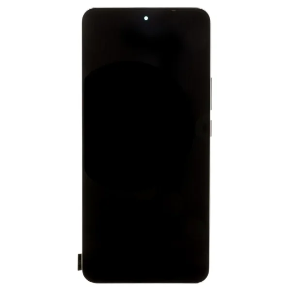 LCD kijelző + érintő egység + elülső tok Xiaomi 12T/12T Pro készülékhez fekete