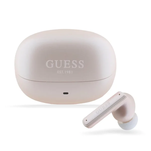 Guess Capsule ANC/ENC TWS vezeték nélküli fülhallgatók rózsaszín