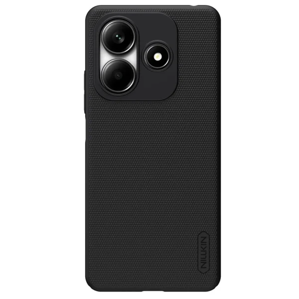Nillkin Super Frosted hátlap tok Xiaomi Redmi Note 14 5G készülékhez fekete