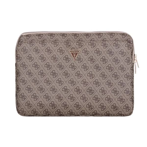 Guess PU 4G Triangle Logo tok Notebook 14" készülékhez barna