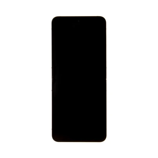 LCD kijelző + érintő egység + elülső tok Samsung F731 Galaxy Z Flip 5 5G készülékhez Service Pack grafit
