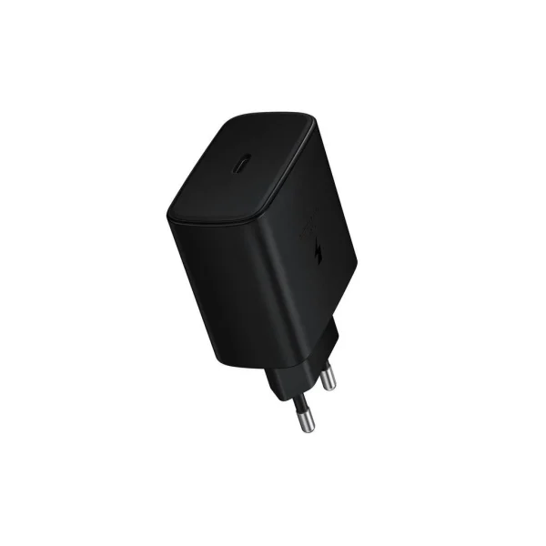 EP-TA845EBE Samsung Quickcharge USB-C 45W utazó töltő fekete (OOB Bulk)