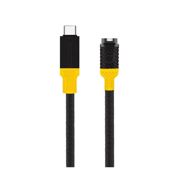 Tactical Recce 3:20 kábel Garmin USB-C készülékhez fekete/sárga