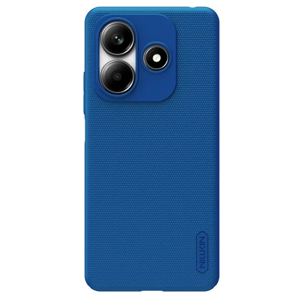 Nillkin Super Frosted hátsó tok Xiaomi Redmi Note 14 5G készülékhez, páva kék