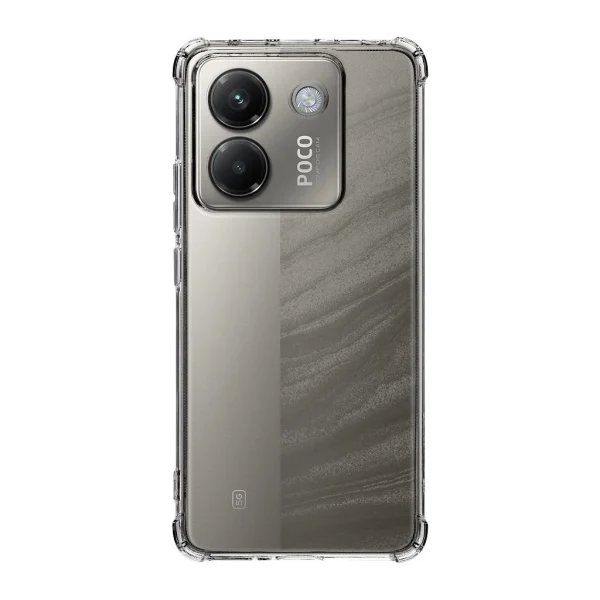 Tactical TPU Plyo tok Poco M7 Pro készülékhez átlátszó