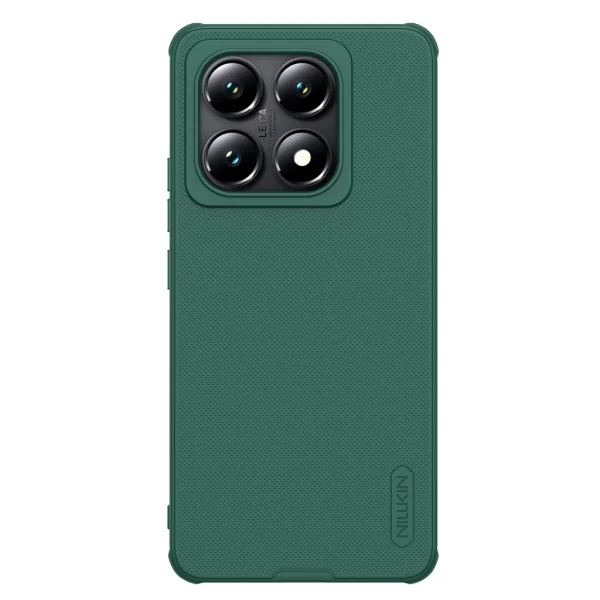 Nillkin Super Frosted PRO hátlap tok a Xiaomi 14T Pro készülékhez mélyzöld