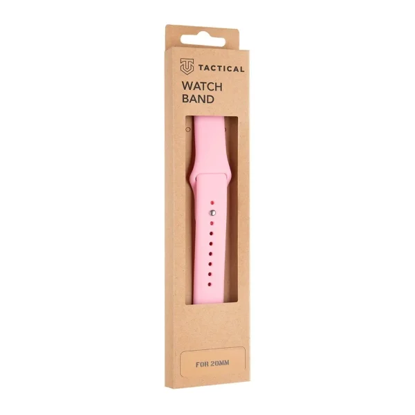 Tactical 435 Silicone Band 20mm készülékhez rózsaszín