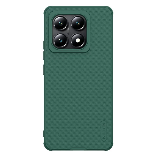 Nillkin Super Frosted PRO tok Xiaomi 14T készülékhez mély zöld
