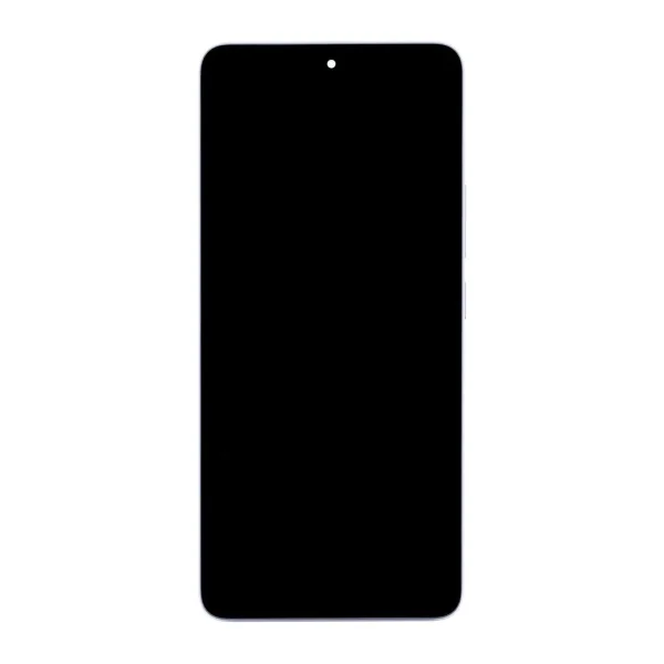 LCD kijelző + érintőpanel + elülső tok Xiaomi Redmi Note 13 Pro 5G készülékhez Aurora lila