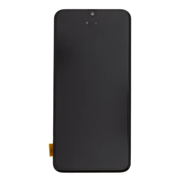 LCD kijelző + érintő egység Samsung A405 Galaxy A40 készülékhez fekete (Service Pack)