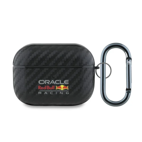 Red Bull PU Carbon tok for AirPods Pro készülékhez fekete