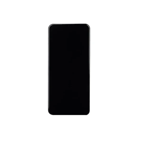 LCD kijelző + érintő egység + elülső tok Samsung M135 Galaxy M13 készülékhez fekete