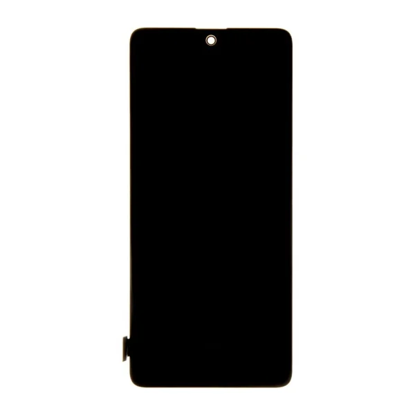 LCD kijelző + érintő egység Samsung A715 Galaxy A71 készülékhez fekete