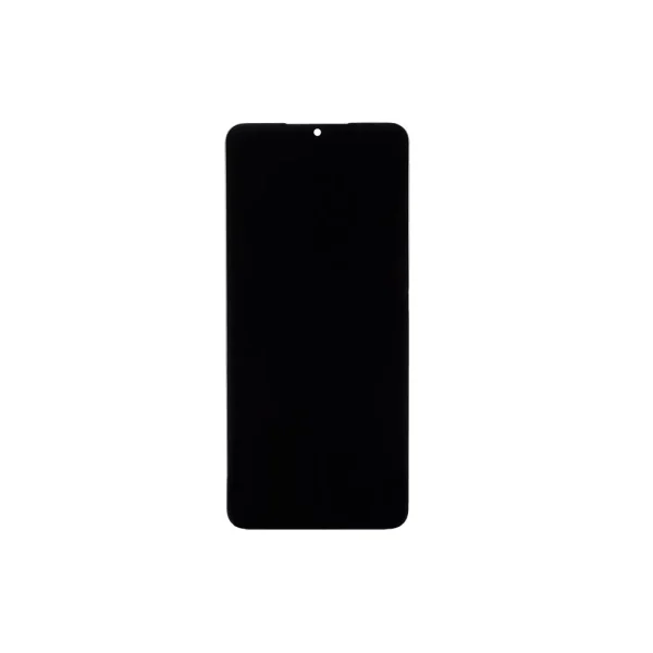 LCD kijelző + érintő egység Samsung A047F Galaxy A04s készülékhez fekete