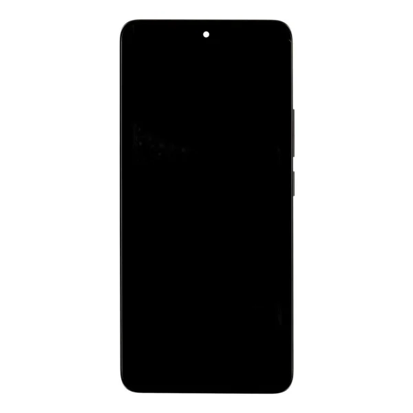 LCD kijelző + Touch Unit + elülső tok Xiaomi Redmi Note 13 Pro+ 5G készülékhez fekete