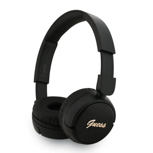 Guess Script Metal Logo vezeték nélküli fejhallgató fekete