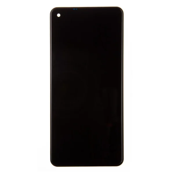 LCD kijelző + érintő egység Samsung A217F Galaxy A21s készülékhez fekete (Service Pack)