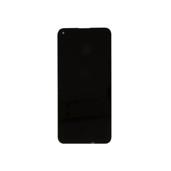 Huawei P40 Lite E készülékhez LCD kijelző + érintő egység fekete