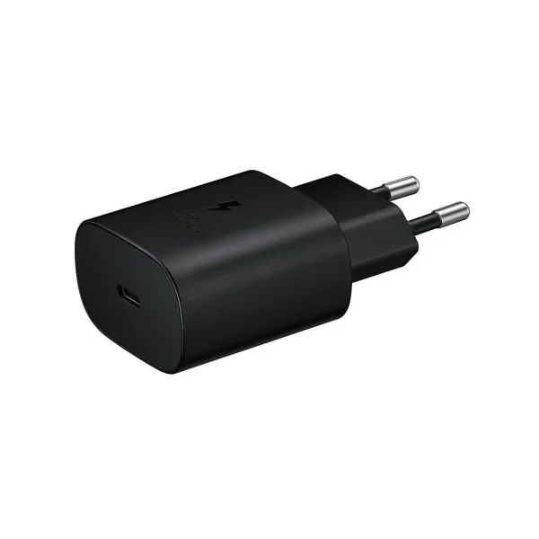 EP-TA800EBE Samsung USB-C 25W utazótöltő fekete (OOB Bulk)