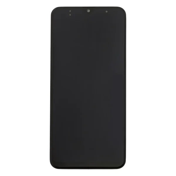 LCD kijelző + érintőpanel Samsung A307 Galaxy A30s készülékhez fekete (Service Pack)
