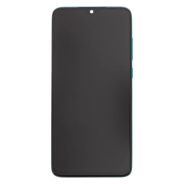 LCD kijelző + érintőpanel + előlap (Xiaomi Redmi Note 8 Pro készülékhez) zöld