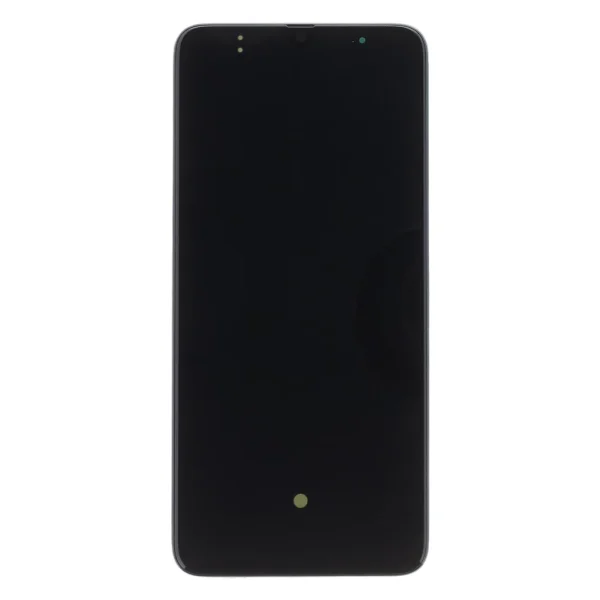 LCD kijelző + érintő egység Samsung A705 Galaxy A70 készülékhez fekete (Service Pack)