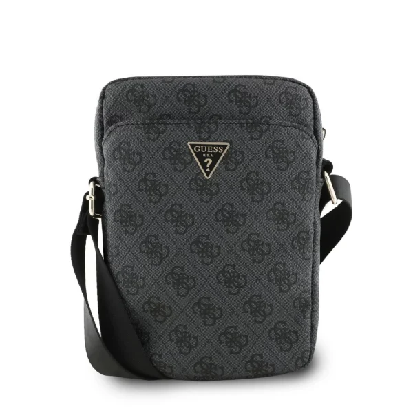 Guess PU 4G Triangle Logo Táska 8" fekete