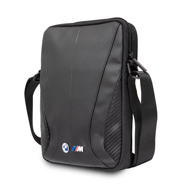 BMW Carbon Leather tablet táska 10'' fekete