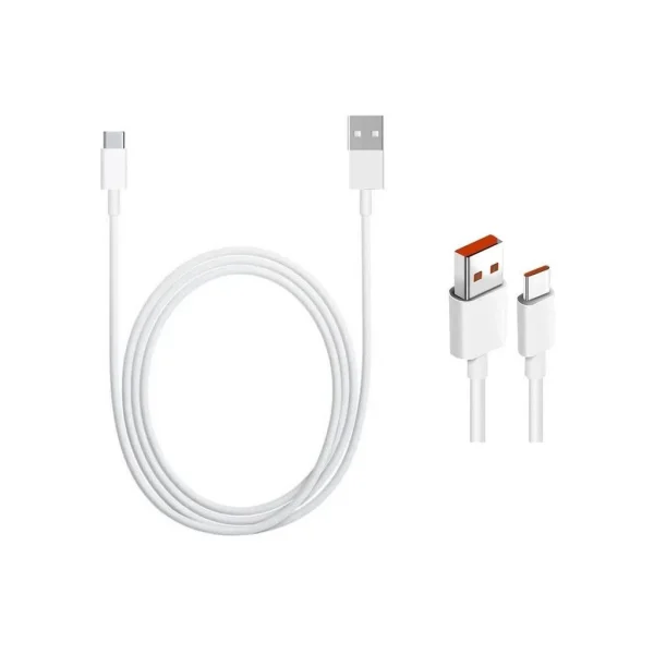 Xiaomi Original USB-C Adatkábel 5A 1m fehér (Bulk)