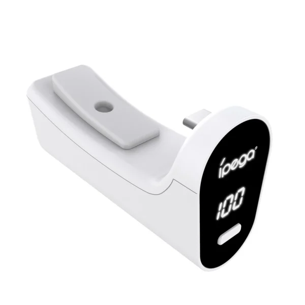iPega P5042 hordozható újratölthető akkumulátor PS5 Controller készülékhez fehér