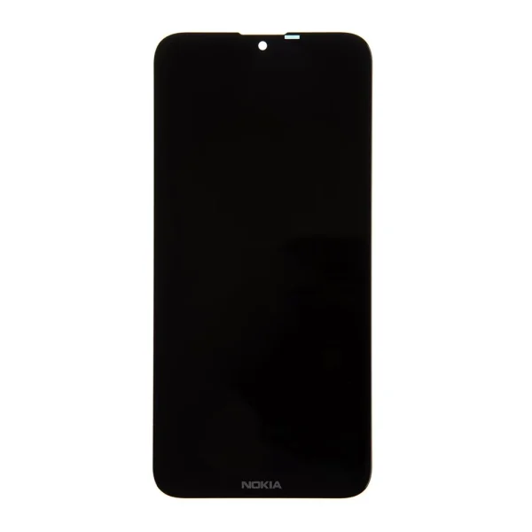 Nokia 2.3 készülékhez érintő egység + LCD kijelző fekete