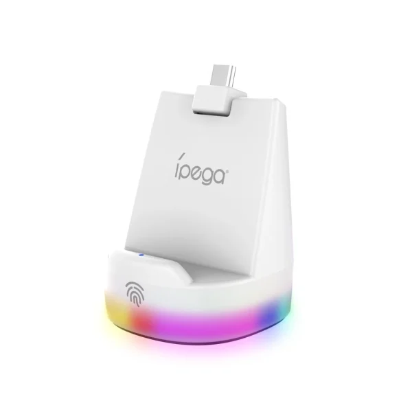 iPega P5P25 Mini mágneses töltőállvány Playstation Portal Remote Player készülékhez fehér
