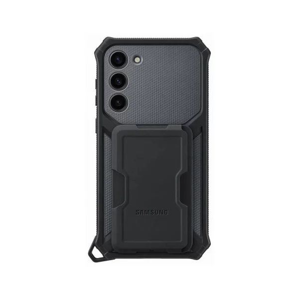 EF-RS916CBE Samsung Védő Álló Tok Galaxy S23+ készülékhez Titan