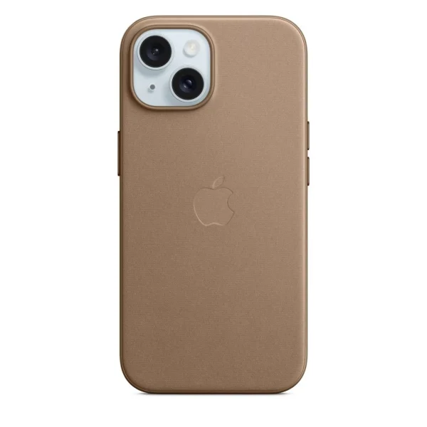 MT3C3ZM/A Apple FineWoven tok with MagSafe iPhone 15 készülékhez taupe (Damage Package)