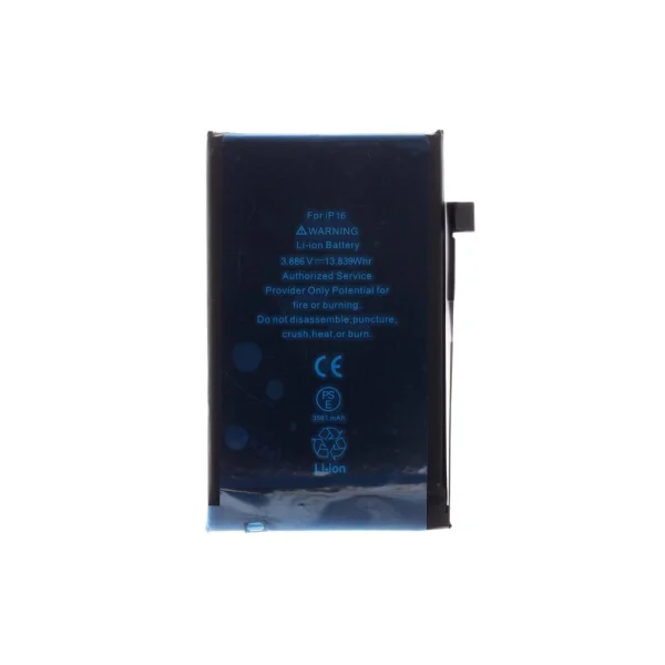 Akkumulátor iPhone 16 készülékhez 3561mAh Li-Ion (Bulk)