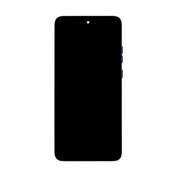 Motorola Edge 50 Neo LCD kijelző + érintőpanel + elülső tok Grisaille (Service Pack) a készülékhez