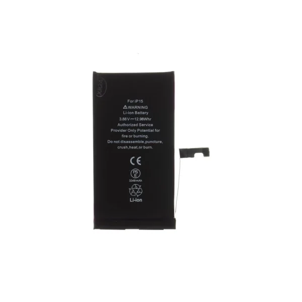 Akkumulátor iPhone 15 készülékhez – 3349mAh Li-Ion (Bulk)