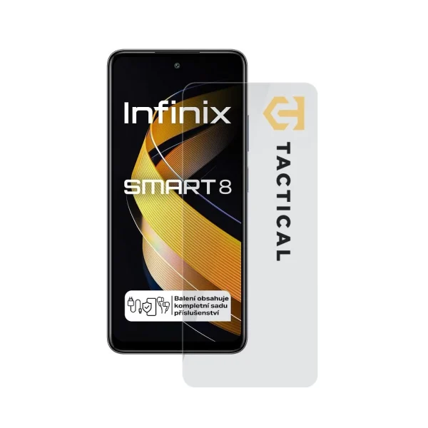 Tactical Glass Shield 2.5D Infinix Smart 8 Clear készülékhez