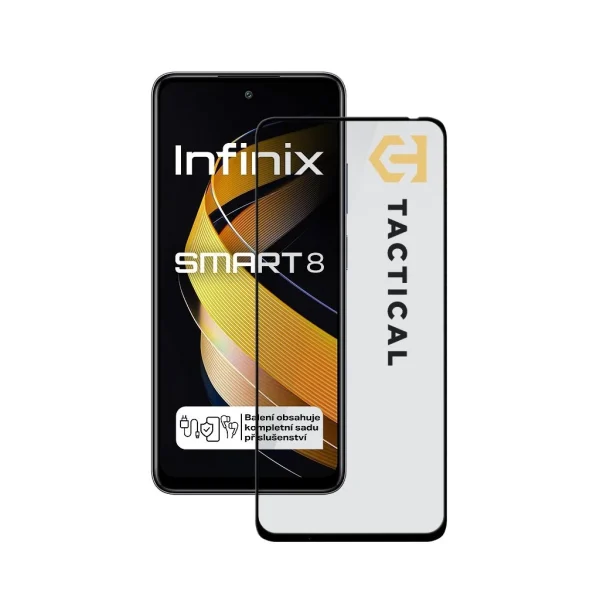 A termék neve: Tactical Glass Shield 5D Infinix Smart 8 készülékhez fekete