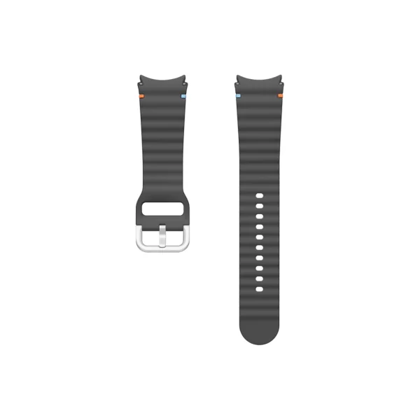 ET-SNL31LBE Samsung Galaxy Watch 4/5/6/7 készülékhez Sport Óraszíj 20mm M/L sötétszürke