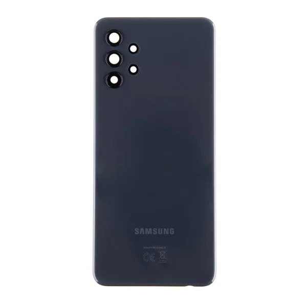 Samsung A326 Galaxy A32 5G készülékhez hátoldali tok fekete (Service Pack)