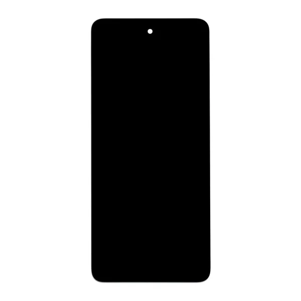 Motorola E14 készülékhez LCD kijelző + érintő egység + elülső tok fekete