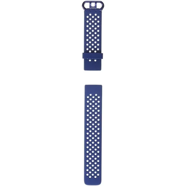 Fitbit szilikon sport karkötő a Charge 4 készülékhez tengerészkék