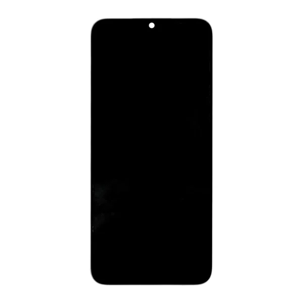 LCD kijelző + érintő egység + előtok Honor X8 5G készülékhez fekete (Service Pack)