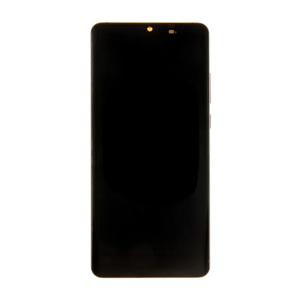 LCD kijelző + érintő egység + előlap Huawei P30 PRO készülékhez Amber Sunrise (Service Pack)