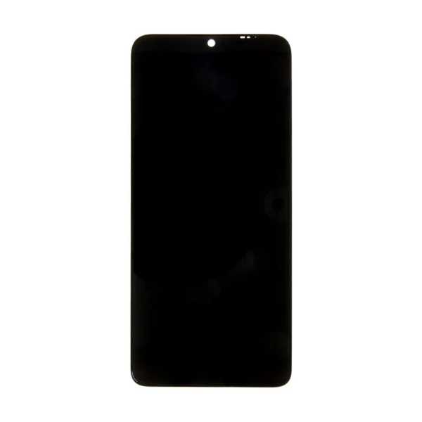Motorola E22 készülékhez LCD kijelző + érintő egység + elülső tok fekete